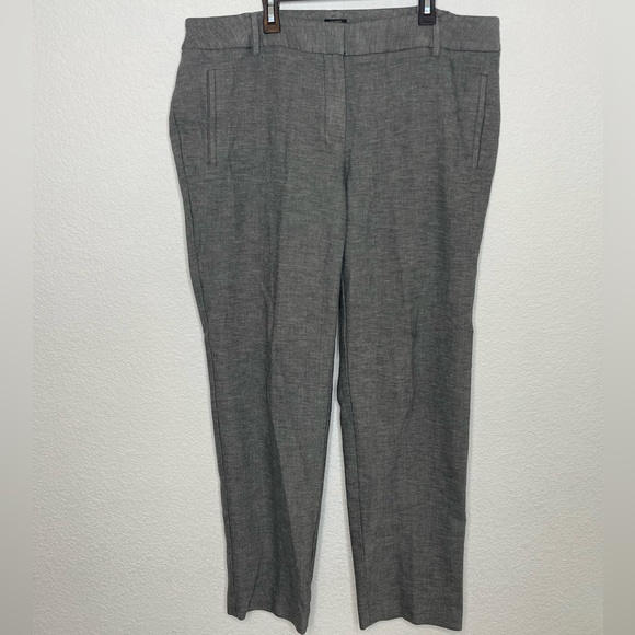 Talbots Pants - Talbots pants 16W gray professional work slacks elastic waist